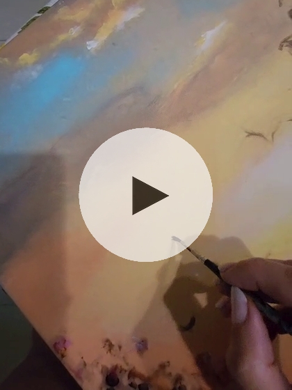 ArteDiAlina.com painting: If flowers could sing